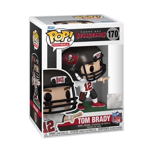 NFL Buccaneers Tom Brady (Away) Pop! Vinyl Figure