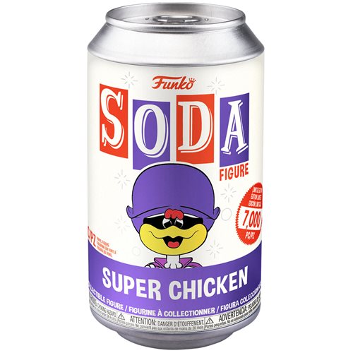 Super Chicken Vinyl Soda Figure
