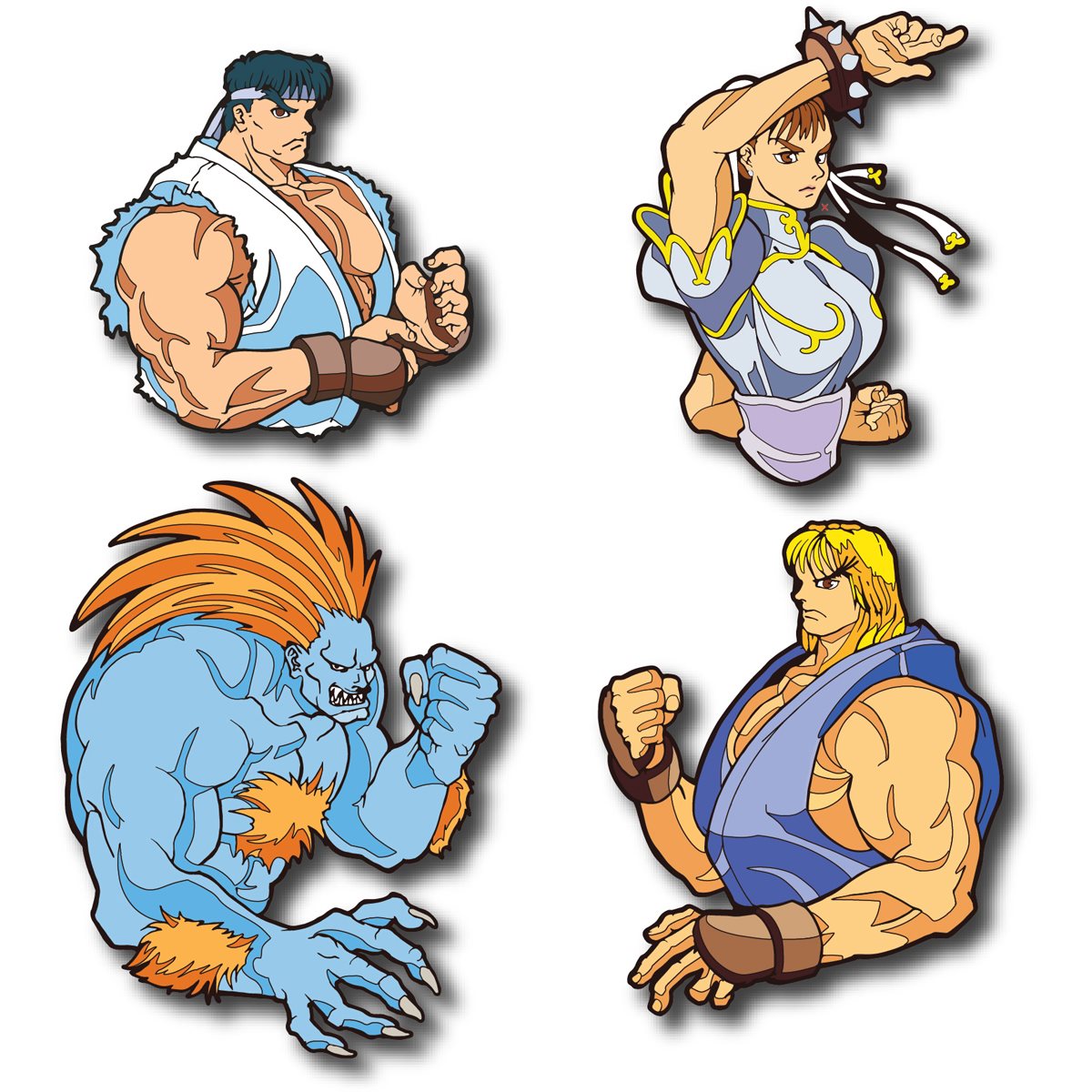 Street Fighter II Champion Edition Volume 3 Pin Book Set - Blanka - Street  Fighter Pins