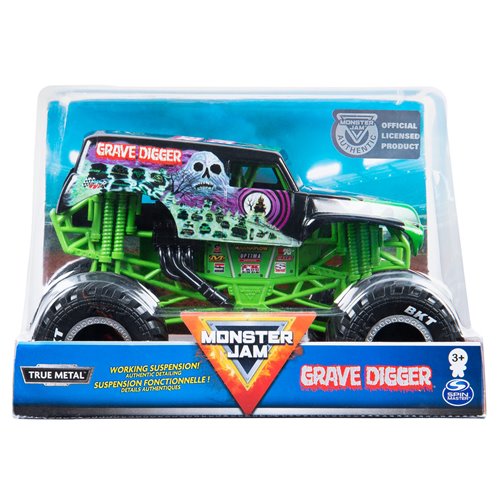 Monster Jam Monster Truck Mix 25 1:24 Scale Vehicle Case of 4