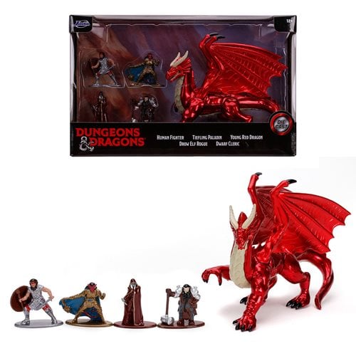 Dungeons & Dragons Nano MetalFigs Deluxe 5-Pack