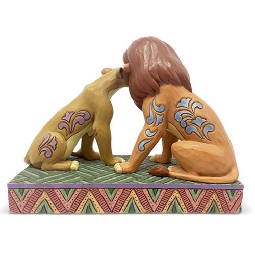 Disney Traditions Lion King Simba and Nala Snuggling Savannah Sweethearts by Jim Shore Statue