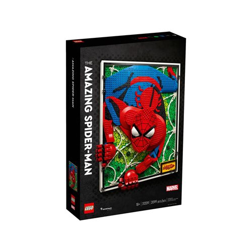 LEGO 31209 The Amazing Spider-Man Wall Art