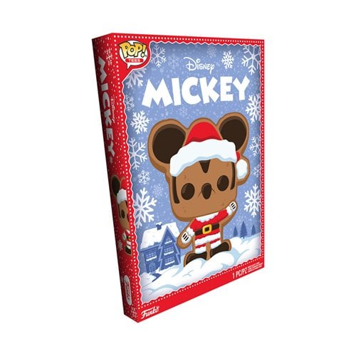Disney Holiday Santa Mickey Adult Boxed Pop! T-Shirt