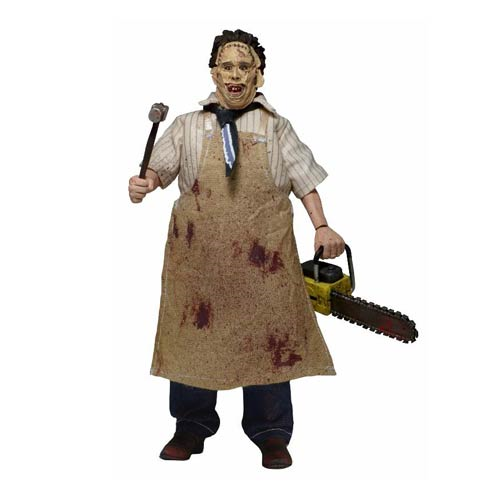 The Texas Chainsaw Massacre Leatherface 40th Anniversary 8-Inch Clothed Retro Action Figure
