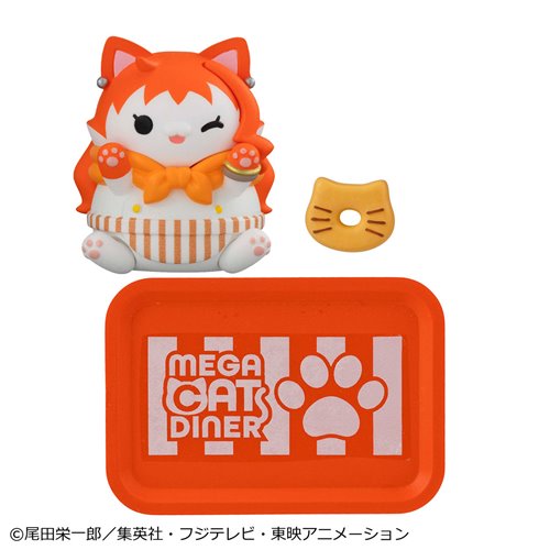 One Piece NyanPieceNyan! DINER! Mega Cat Project Mini-Figure Case of 6