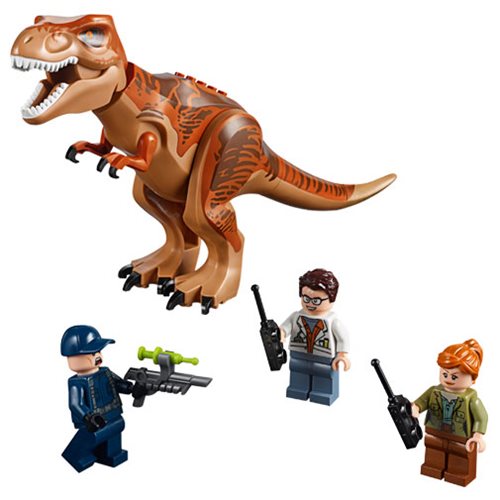 bestemt system Tilbagebetale LEGO Juniors Jurassic World 10758 T. rex Breakout