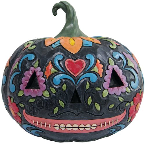 Day of the Dead Jack-o'-Lantern by Jim Shore Statue