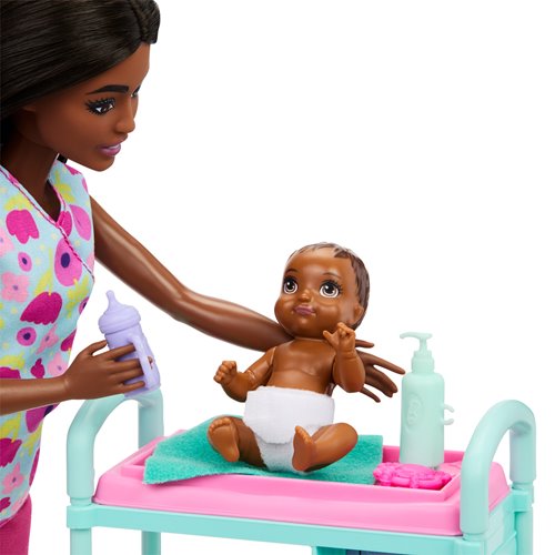 Barbie Careers Baby Doctor Doll with Black Hair