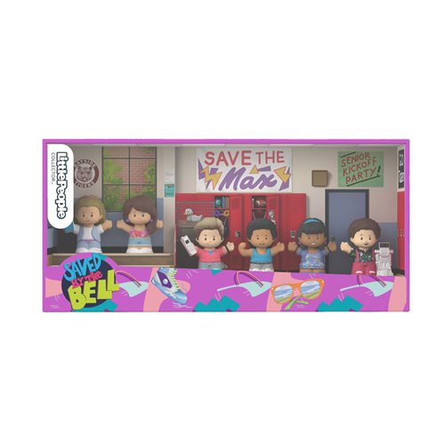 Saved by the Bell Little People Collector Figure Set