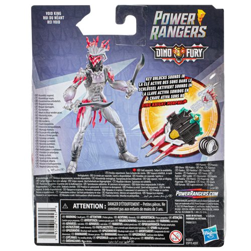 Power Rangers Dino Fury Void King 6-Inch Action Figure