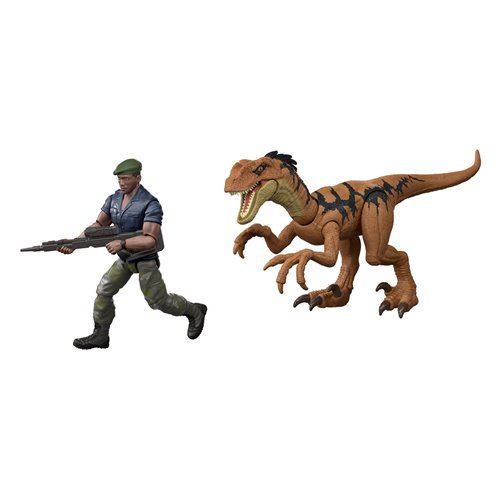 Jurassic World Rebirth Figure and Dinosaur Action Figure 2-Pack Mix B Case of 3