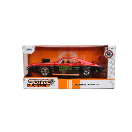 Bigtime Muscle 1970 Dodge Charger R/T Blown 1:24 Scale Die-Cast Metal Vehicle