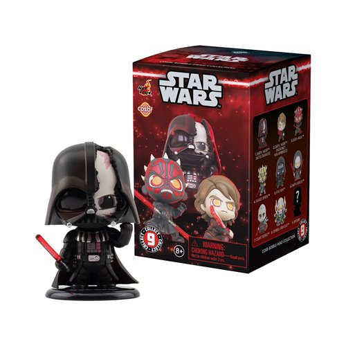 Star Wars Dark Side Cosbi Bobble Head Collection Blind-Box Mini-Figure Case of 8