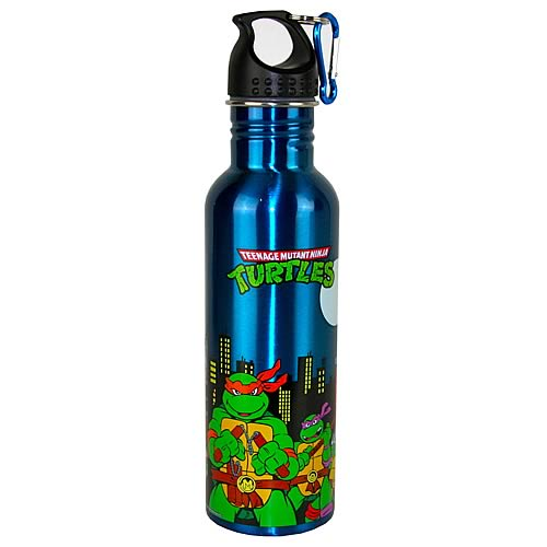 TMNT Turtle Power 20oz Plastic Water Bottle