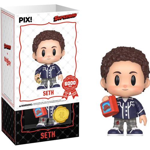 Superbad Seth with Beverages Pix! Vinyl Figure
