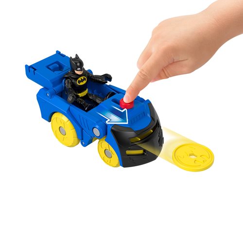 DC Imaginext Super Friends Head Shifters Batman and Batmobile Figure and Vehicle Set