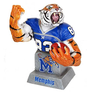 Memphis Tigers Football Mascot Bust