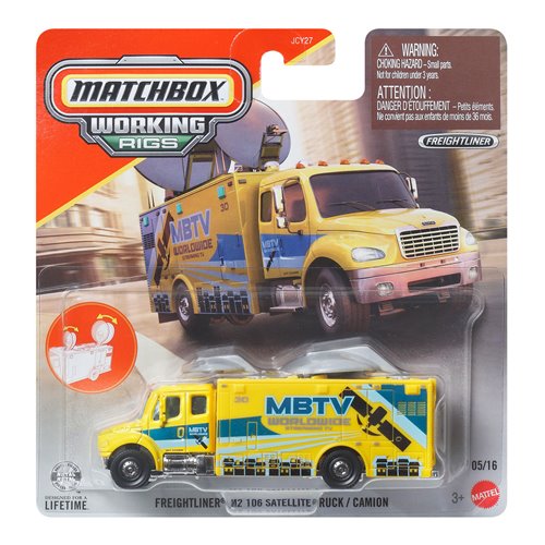Matchbox Real Working Rigs 2026 Wave 4 Case of 6