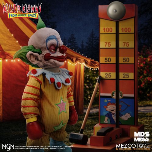 Killer Klowns From Outer Space Shorty Mezco Designer Series Mega-Scale 15-Inch Doll