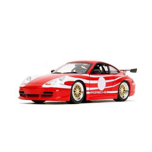 Hyper-Spec Porsche 911 GT3 996 1:24 Scale Die-Cast Metal Vehicle