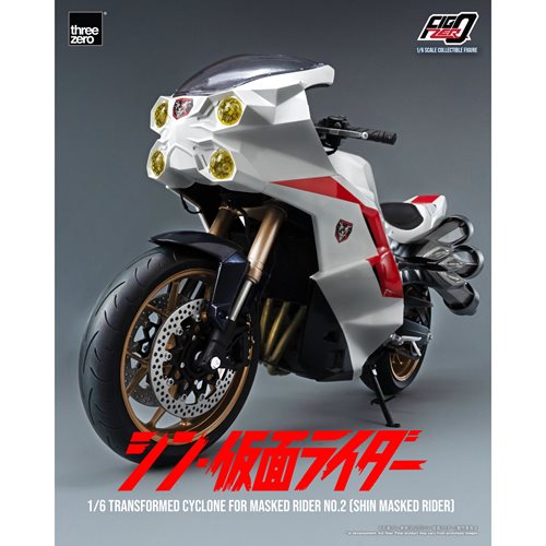 Shin Masked Rider Transformed Cyclone for Masked Rider No.2 FigZero 1:6 Scale Vehicle