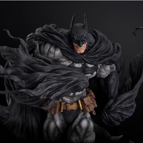 DC Batman Hard Black Version Sofbinal 14-Inch Vinyl Statue - Previews Exclusive