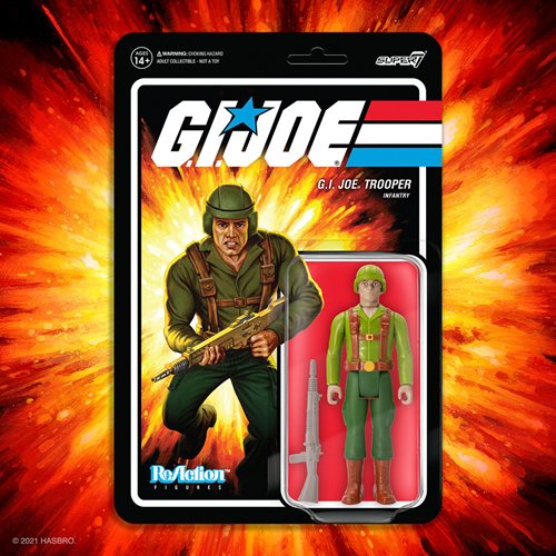 G.I. Joe Greenshirt (Tan) 3 3/4-Inch ReAction Figure