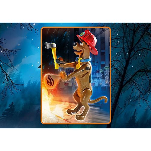 Playmobil 70712 Scooby-Doo! Firefighter Action Figure