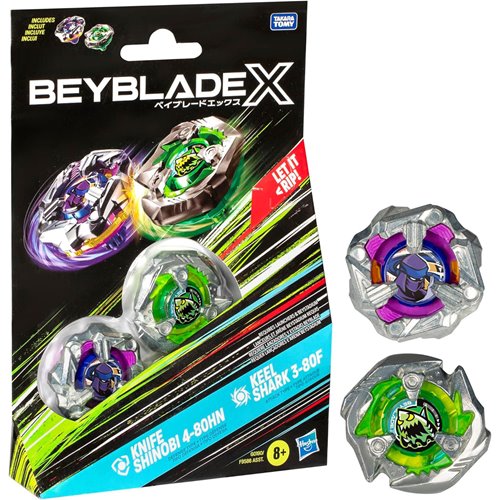 Beyblade X Dual Pack Tops Wave 1 Set of 3