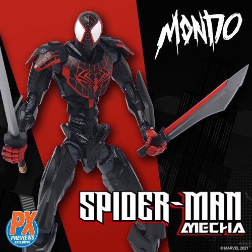 Spider-Man Miles Morales Mecha Marvel Action Figure  - SDCC 2021 Previews Exclusive
