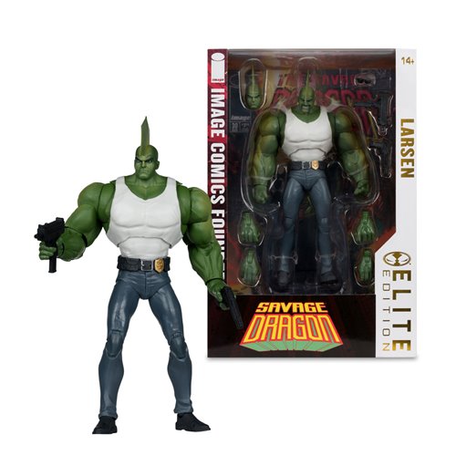 Dragon Savage Dragon Image Comics Founders Series McFarlane Elite Edition 7-Inch Deluxe Action Figur