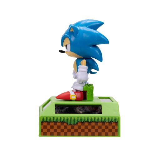 Sonic the Hedgehog Solar Powered Sonic Toe Tapping Statue