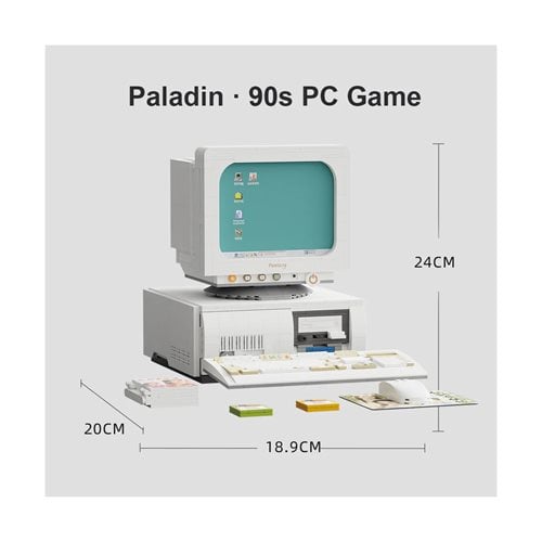 Paladin 1990s PC Game 1,946-Piece Building Block Set - Previews Exclusive