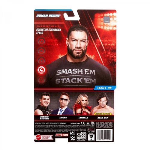 WWE Basic Figure Series 129 Action Figure Case of 12