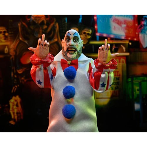 House of 1000 Corpses Captain Spaulding 7-Inch Scale Clothed Action Figure