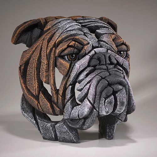 Edge Sculpture Bull Dog by Matt Buckley Bust