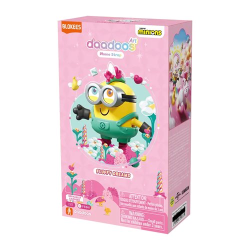 Minions Daadoos Art Series 01 Fluffy Dreams Clip-On Case of 6