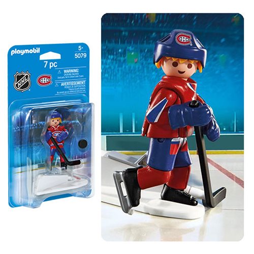 Playmobil 5079 NHL Montreal Canadiens Player Action Figure