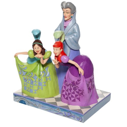 Disney Traditions Cinderella Evil Stepmother and Sisters Statue by Jim Shore
