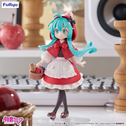 Vocaloid Hatsune Miku Little Red Riding Hood Version Desktop Fairy Statue
