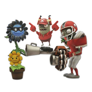 Plants vs. Zombies Football Zombie Series 2 Action Figure 2-Pack