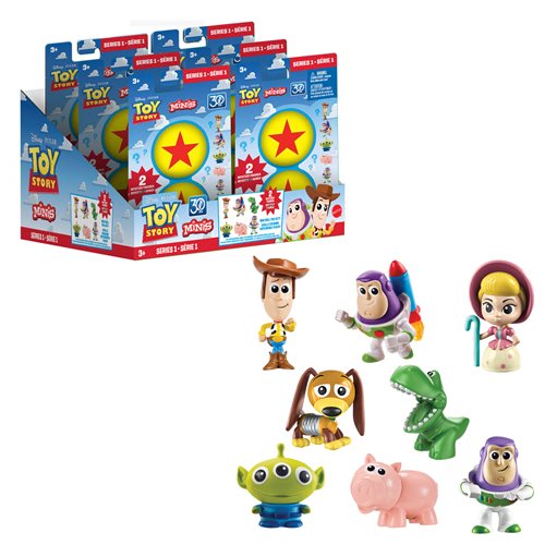 Pixar Ball Mini-Figure Asst Mix 1 Random 3-Pack