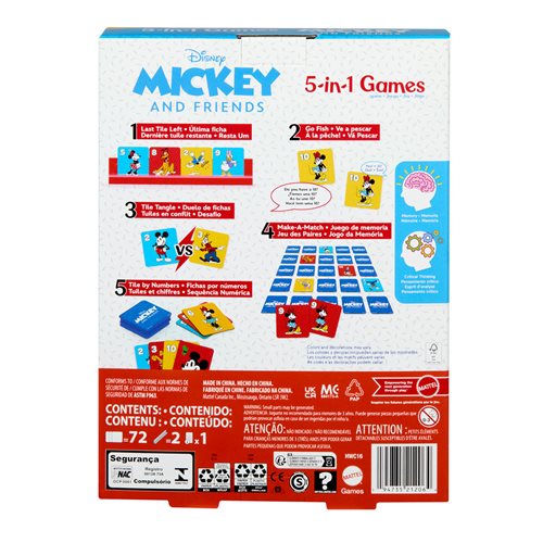Disney Mickey and Friends 5-in-1 Games