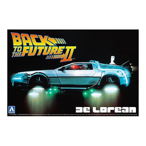 Back to the Future Part II DeLorean 1:24 Scale Model Kit