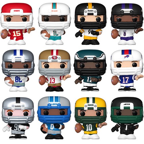 NFL Funko Bitty Pop! Mini-Figure Singles - Random 6-Pack