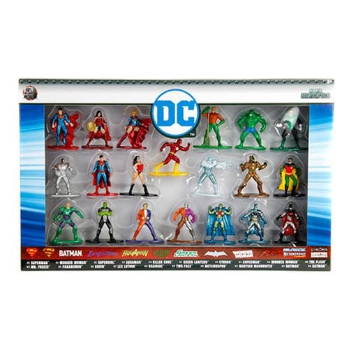 DC Comics Nano Metalfigs Die-Cast Metal Mini-Figures Wave 1 20-Pack