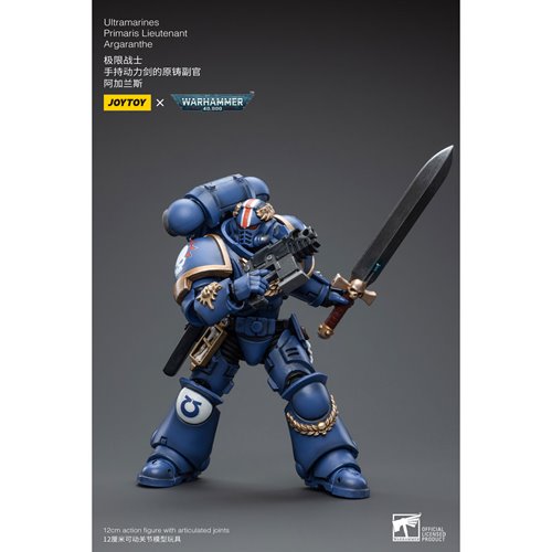 Joy Toy Warhammer 40,000 Ultramarines Primaris Lieutenant Argaranthe 1:18 Scale Action Figure