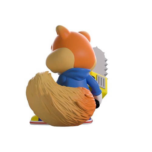 Conker's Bad Fur Day Collection Chainsaw Conker Vinyl Figure #4