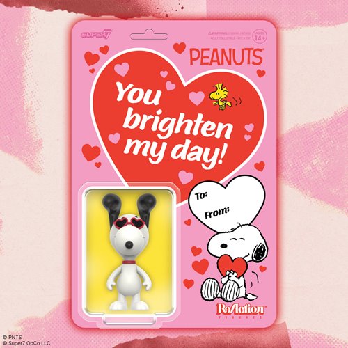 Peanuts Snoopy (Heart Eyes) 3 3/4-Inch ReAction Figure